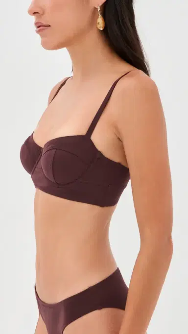 Ulla Johnson Zahara Bikini Top Urchin M | Thumbnail 4