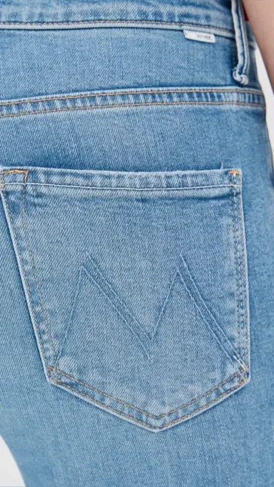 Mother The Weekender Fray Flare Jeans | Thumbnail 6 Mother The Weekender Fray Flare Jeans | Thumbnail 6