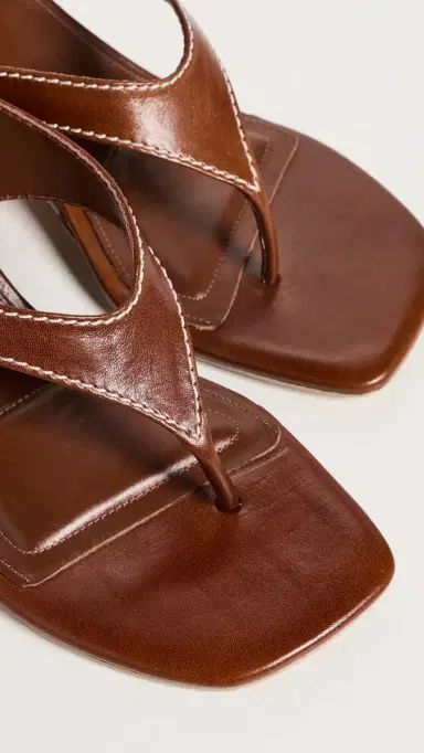 Simkhai Hazel Leather Wedge Sandals | Thumbnail 6 Simkhai Hazel Leather Wedge Sandals | Thumbnail 6