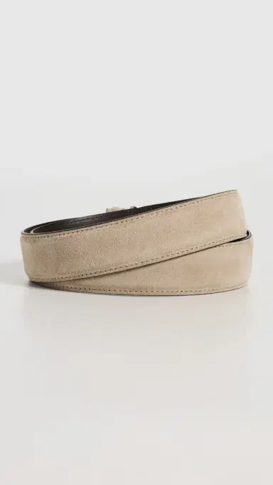 Anderson's Suede Belt Tan F1 | Thumbnail 3