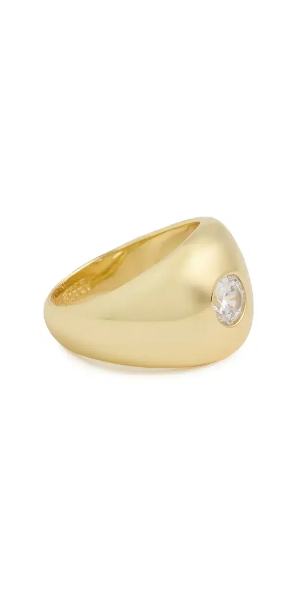 Kelsey Pinky Ring Sterling Silver Plated/Gold