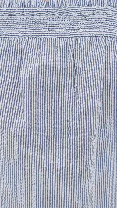 Marea Felicity Dress Blue/White eersucker | Thumbnail 6