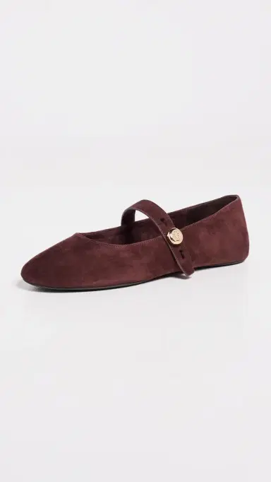 Tory Burch Romy Mary Jane Flats Warm Brownie | Thumbnail 2
