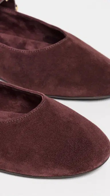 Tory Burch Romy Mary Jane Flats Warm Brownie | Thumbnail 6