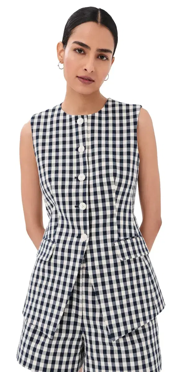 Lois Vest Navy/Dove