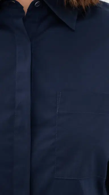 Staud Nico Mini Dress Navy | Thumbnail 6 Staud Nico Mini Dress Navy | Thumbnail 6