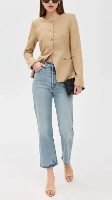 Levi's Ribcage Straight Ankle Jeans Let's Share 27 | Thumbnail 5 Levi's Ribcage Straight Ankle Jeans Let's Share 27 | Thumbnail 5