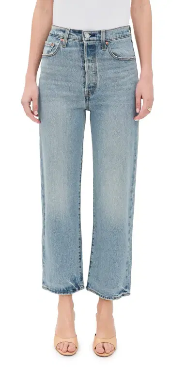 Levi's Ribcage Straight Ankle Jeans Let's Share 27 | Thumbnail 1 Levi's Ribcage Straight Ankle Jeans Let's Share 27 | Thumbnail 1