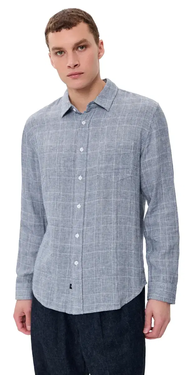 RAILS Gracy Button Down hirt Navy White