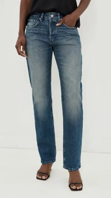 GOOD AMERICAN Vintage Straight Jeans | Thumbnail 2