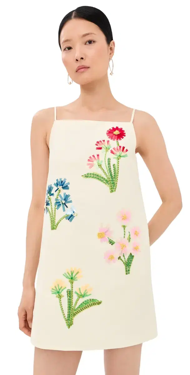 Leia Wool Mini Dress Wildflower 8
