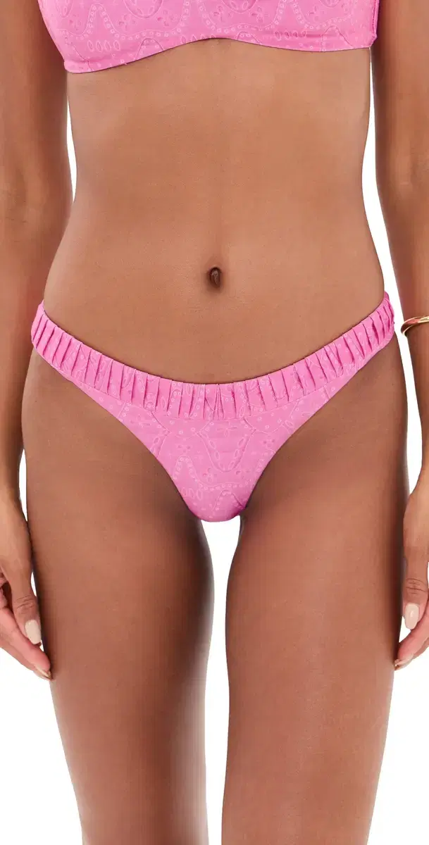 illie Bikini Bottoms Rodeo Rose