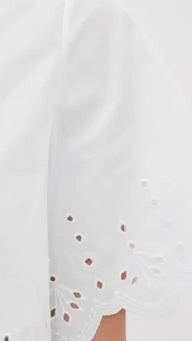 Saloni Dree Crop Button Down Shirt | Thumbnail 6 Saloni Dree Crop Button Down Shirt | Thumbnail 6