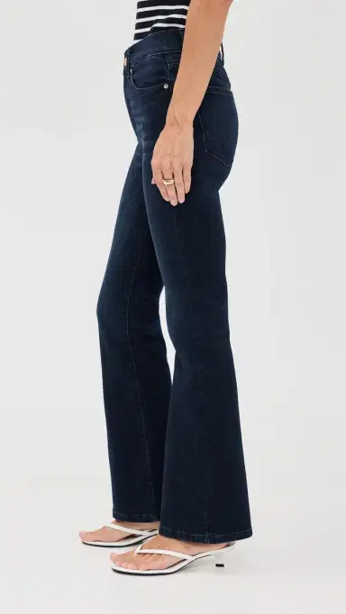 DL1961 Bridget Bootcut Petite High Rise Instasculpt Jeans Mediterranean (DL Airbrushed) 29 | Thumbnail 4