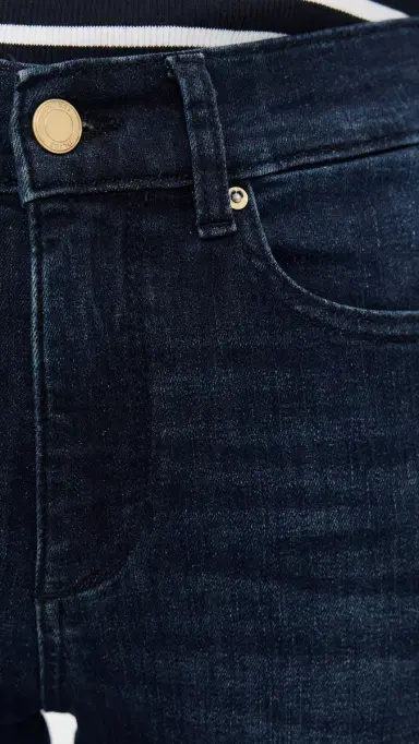 DL1961 Bridget Bootcut Petite High Rise Instasculpt Jeans Mediterranean (DL Airbrushed) 29 | Thumbnail 6
