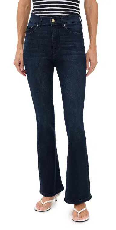 DL1961 Bridget Bootcut Petite High Rise Instasculpt Jeans Mediterranean (DL Airbrushed) 29 | Thumbnail 1