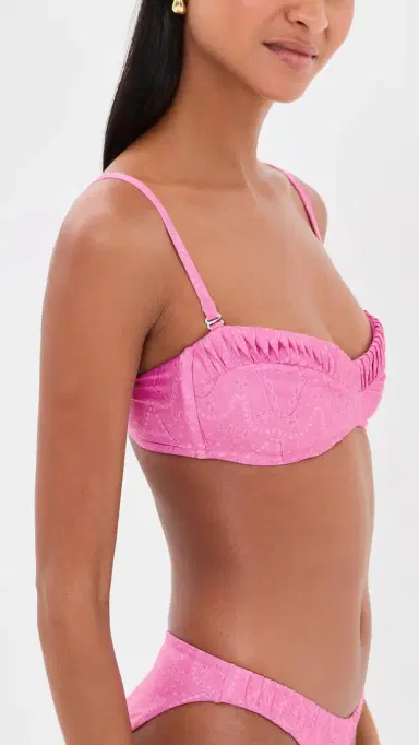 Peixoto Emmy Bikini Top Rodeo Rose S | Thumbnail 4