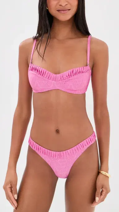 Peixoto Emmy Bikini Top Rodeo Rose S | Thumbnail 5