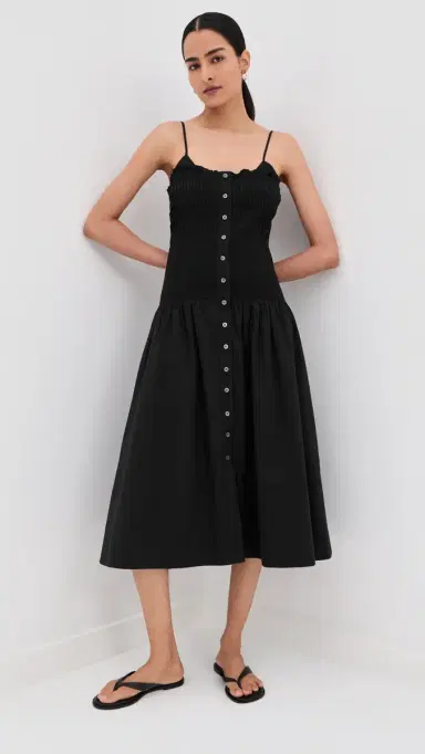 Veronica Beard Serenel Dress Black 8 | Thumbnail 2
