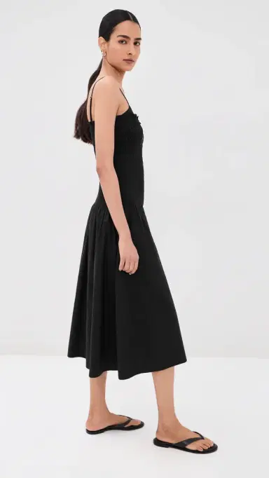 Veronica Beard Serenel Dress Black 8 | Thumbnail 4