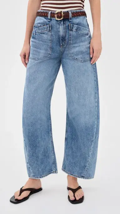 Askk NY Twisted Barrel Jeans Oasis 24 | Thumbnail 2
