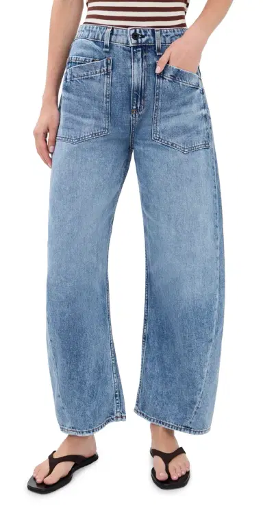 Askk NY Twisted Barrel Jeans Oasis 24 | Thumbnail 1