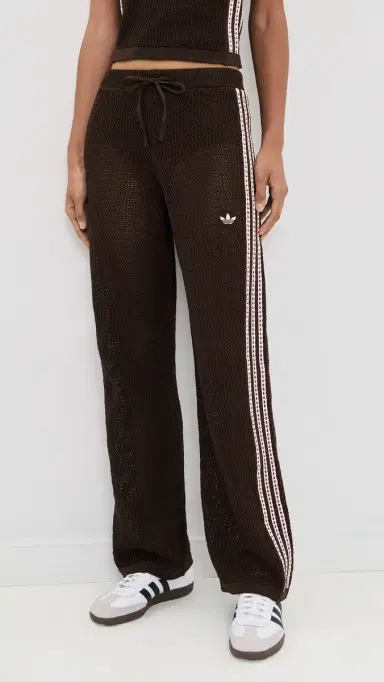 Adidas Crochet Track Pants Aurora Coffee S | Thumbnail 2