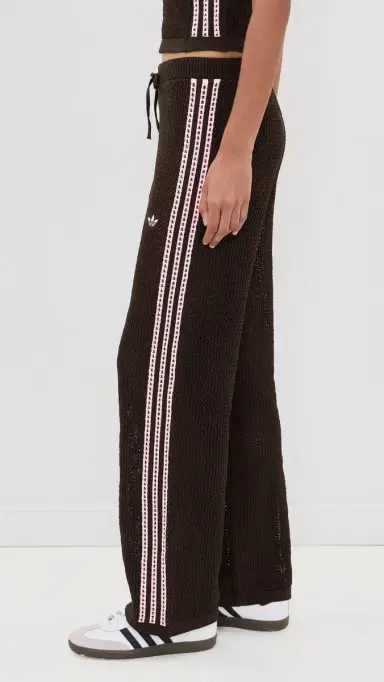 Adidas Crochet Track Pants Aurora Coffee S | Thumbnail 4