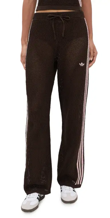Adidas Crochet Track Pants Aurora Coffee S | Thumbnail 1