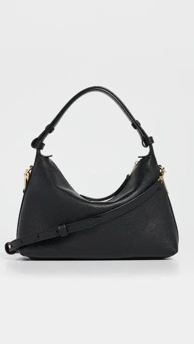 Tory Burch Mellow Shoulder Bag Black One Size | Thumbnail 2