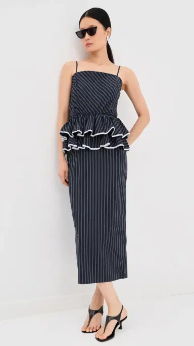 Kika Vargas Alanna Dress Navy | Thumbnail 2 Kika Vargas Alanna Dress Navy | Thumbnail 2
