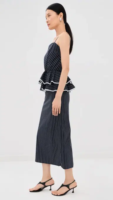 Kika Vargas Alanna Dress Navy | Thumbnail 4 Kika Vargas Alanna Dress Navy | Thumbnail 4