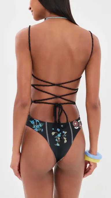 Agua Bendita Kali Weave Reversible One Piece ulticolor | Thumbnail 3