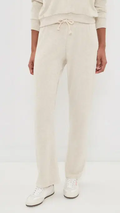 perfectwhitetee Eliana Terry Sweatpants Oatmeal (cour) | Thumbnail 2 perfectwhitetee Eliana Terry Sweatpants Oatmeal (cour) | Thumbnail 2