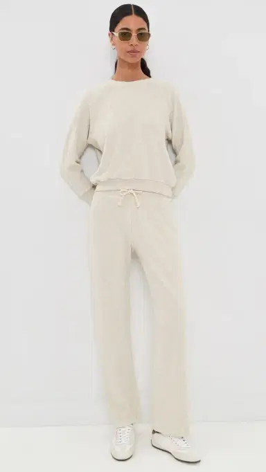 perfectwhitetee Eliana Terry Sweatpants Oatmeal (cour) | Thumbnail 5 perfectwhitetee Eliana Terry Sweatpants Oatmeal (cour) | Thumbnail 5