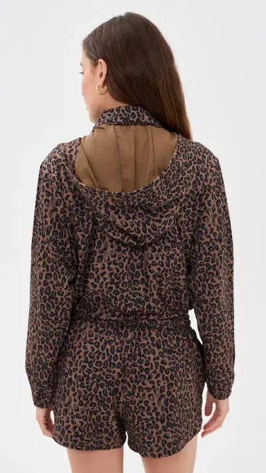 The Upside Ludlow Ace Shell Jacket eopard | Thumbnail 3