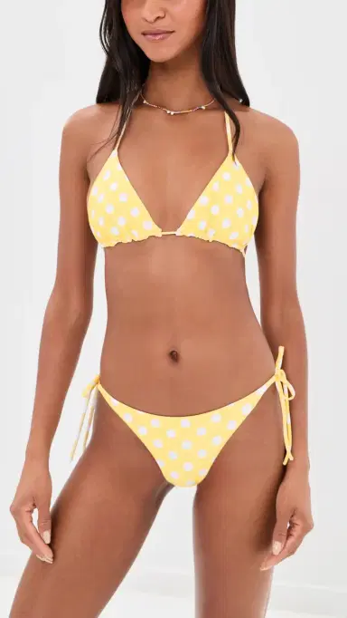 Peixoto Tonie Bikini Bottoms Honeycomb Polka Dots | Thumbnail 4