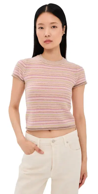 Sablyn Jude Cashmere Tee | Thumbnail 1 Sablyn Jude Cashmere Tee | Thumbnail 1