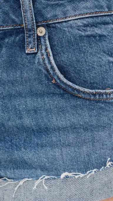 Free People Cali Cuffed Denim Shorts Mulholland | Thumbnail 6 Free People Cali Cuffed Denim Shorts Mulholland | Thumbnail 6