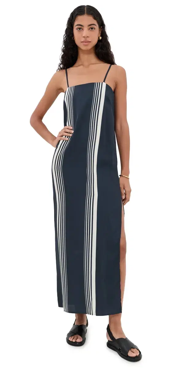 Suki Stripe Maxi Dress Salscarfpr Suki Stripe Maxi Dress Salscarfpr