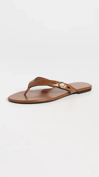 Tory Burch Romy Sandals Classic Cuoio | Thumbnail 2