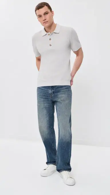 RAILS Nathan Polo Heather Grey L | Thumbnail 5