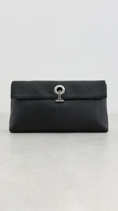 Veronica Beard Anchor Clutch Black One Size | Thumbnail 2