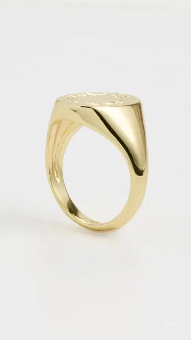 Galley Los Angeles Conway Ring Sterling Silver Plated/Gold | Thumbnail 4