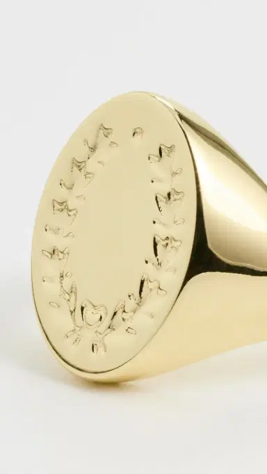 Galley Los Angeles Conway Ring Sterling Silver Plated/Gold | Thumbnail 5