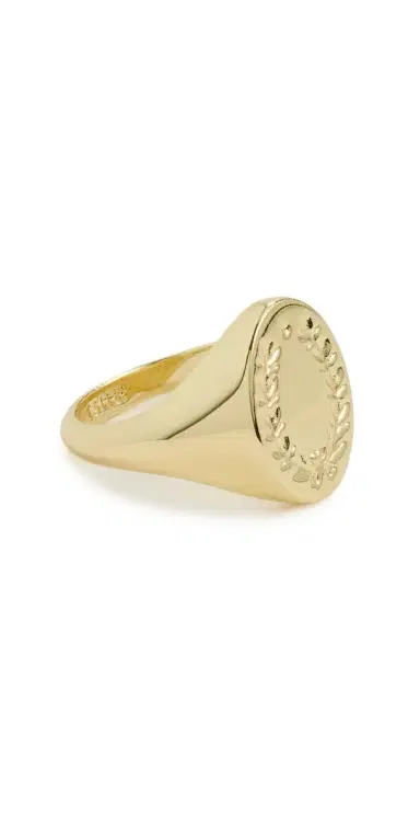 Galley Los Angeles Conway Ring Sterling Silver Plated/Gold | Thumbnail 1