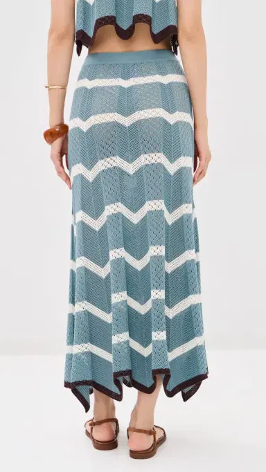 La DoubleJ Chevron Skirt | Thumbnail 3 La DoubleJ Chevron Skirt | Thumbnail 3