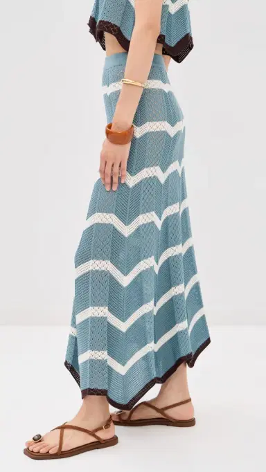 La DoubleJ Chevron Skirt | Thumbnail 4 La DoubleJ Chevron Skirt | Thumbnail 4