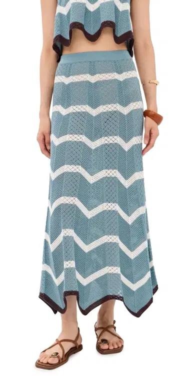 La DoubleJ Chevron Skirt | Thumbnail 1 La DoubleJ Chevron Skirt | Thumbnail 1