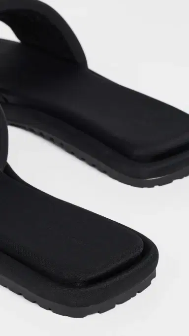 Tory Burch Double T Sport Slides Prefect Black Scuba 8 | Thumbnail 4 Tory Burch Double T Sport Slides Prefect Black Scuba 8 | Thumbnail 4